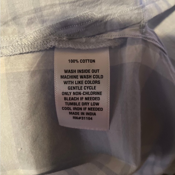 New With Tags Cabana By Crown And Ivy Size XS Women’s Button Front Blouse - Picture 8 of 8